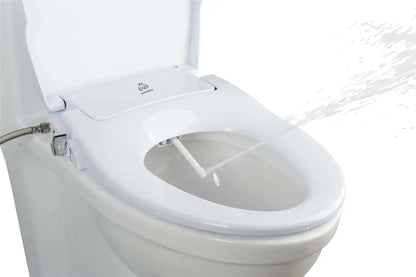 Real Bidets Full Bidet Toilet Seat with Built-In Sprayer – Dual Action, Non-Electric, Soft-Closing | RBC003 | UK